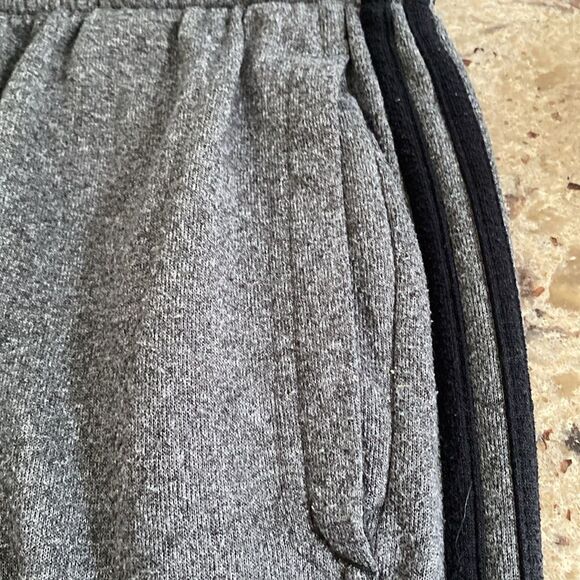 Adidas Men’s 3 Stripe Polyester Pant - Picture 5 of 7